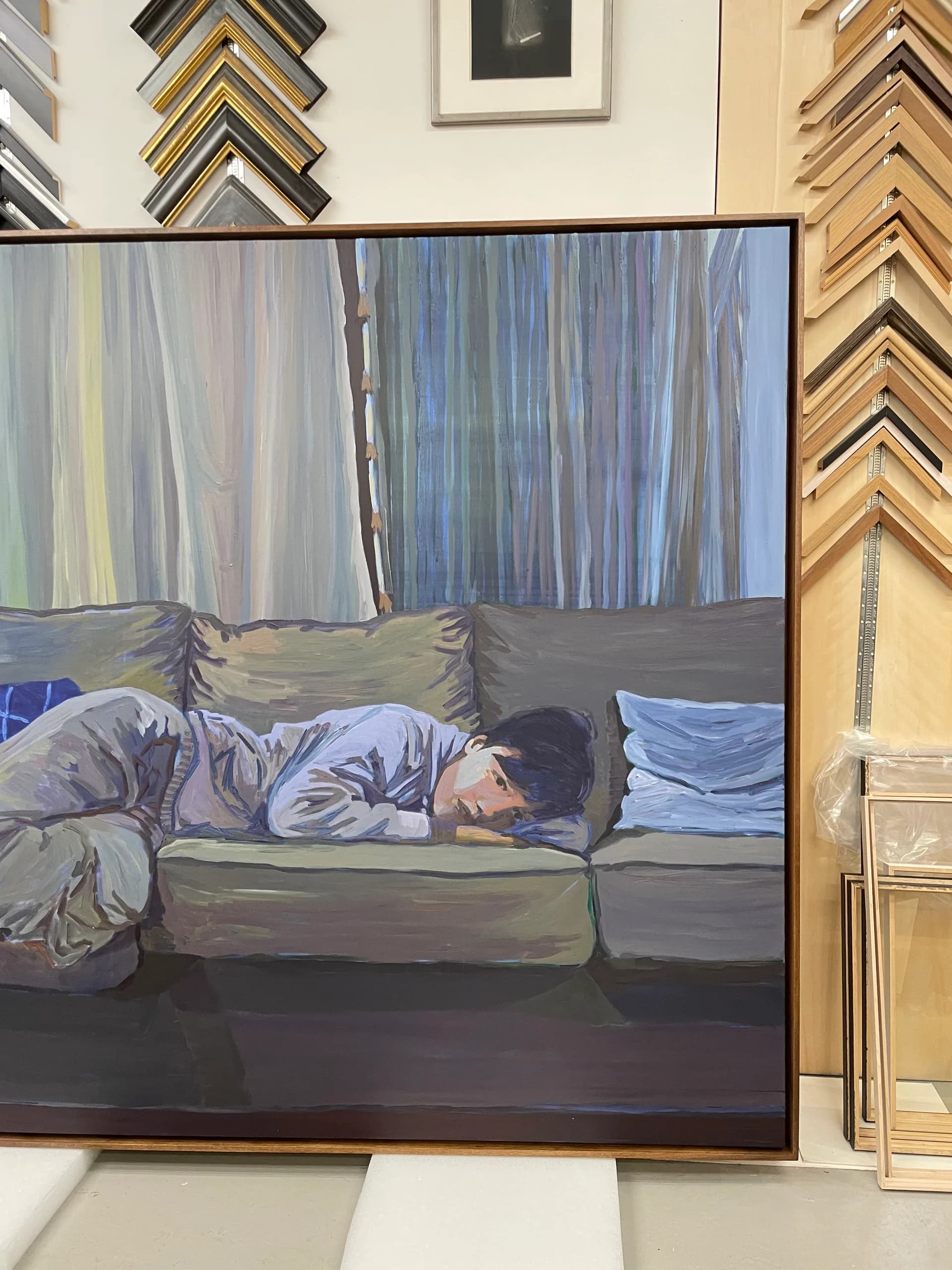 Galerie Perrotin - Claire Tabouret, Airbnb, 2025