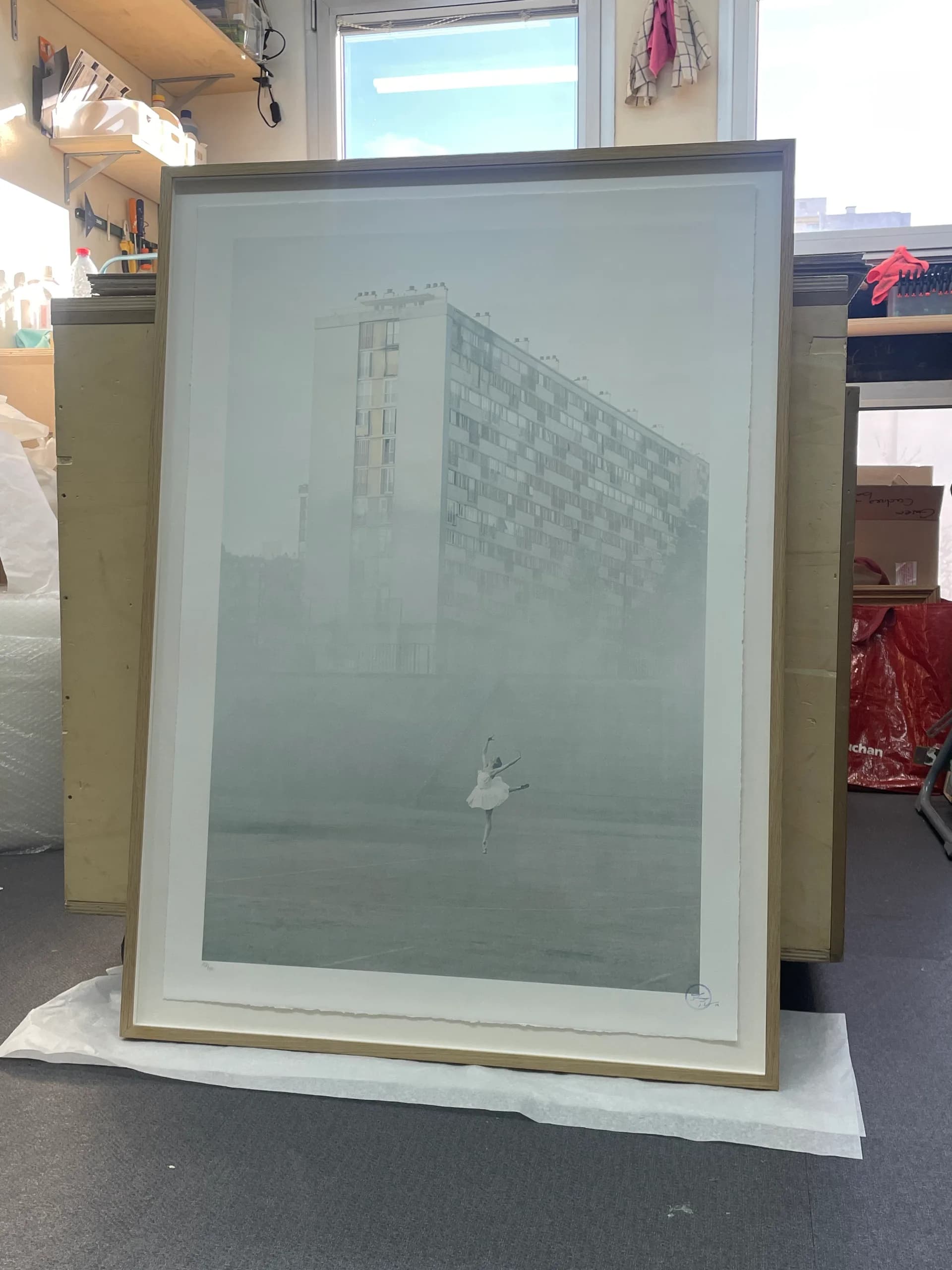Galerie Perrotin - JR, 28 Millimètres, Portrait d'une génération, Les Bosquets, 2014