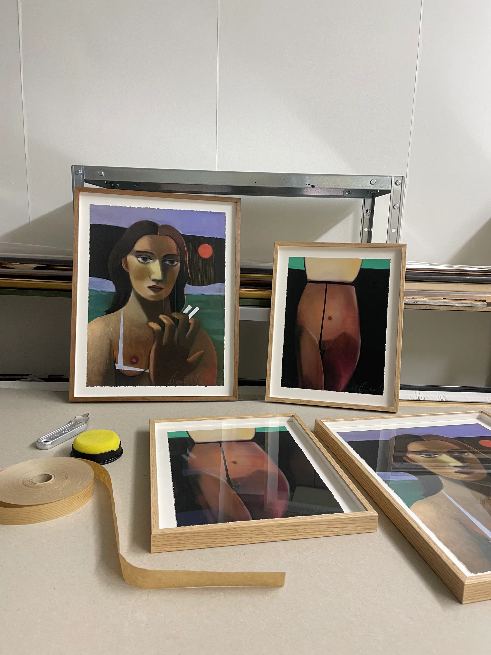Galerie Perrotin - Danielle Orchard, Smoky Beach et Thights, 2026